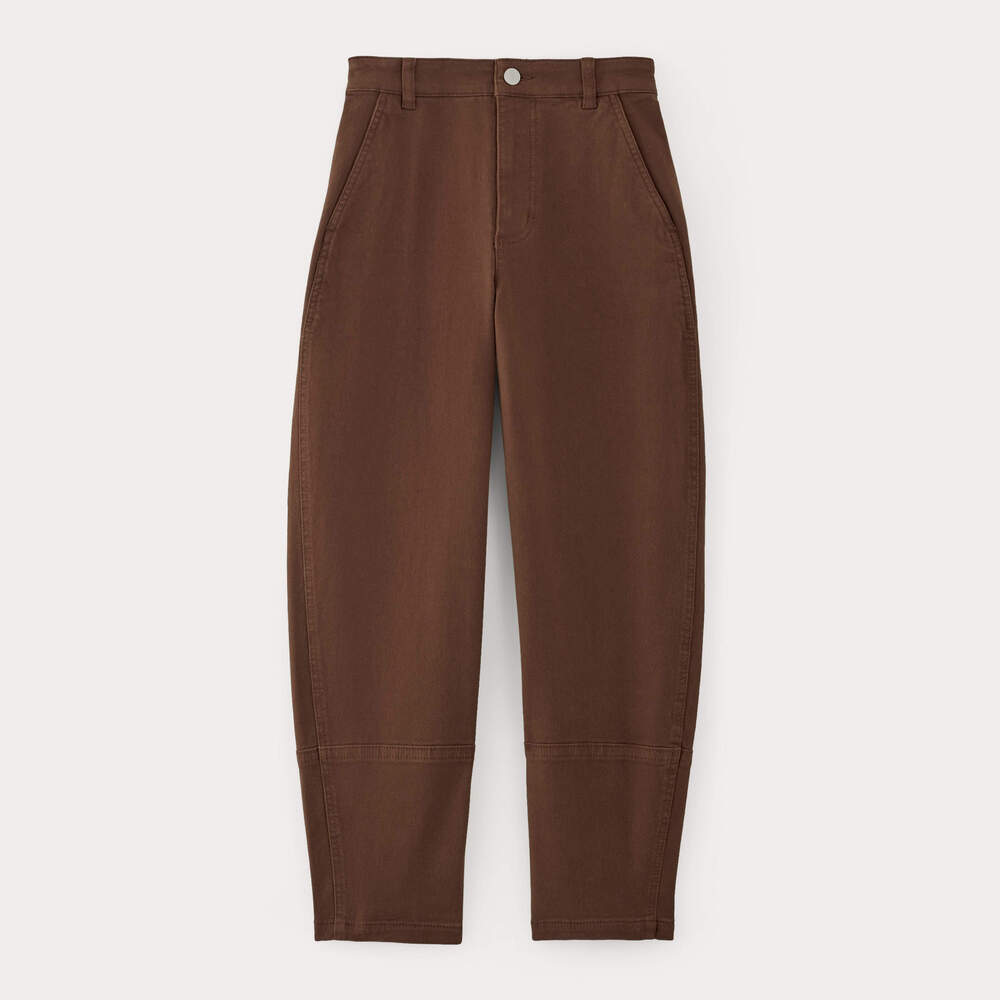 Everlane Women's Utility Barrel Pant in Rosewood, Size 8